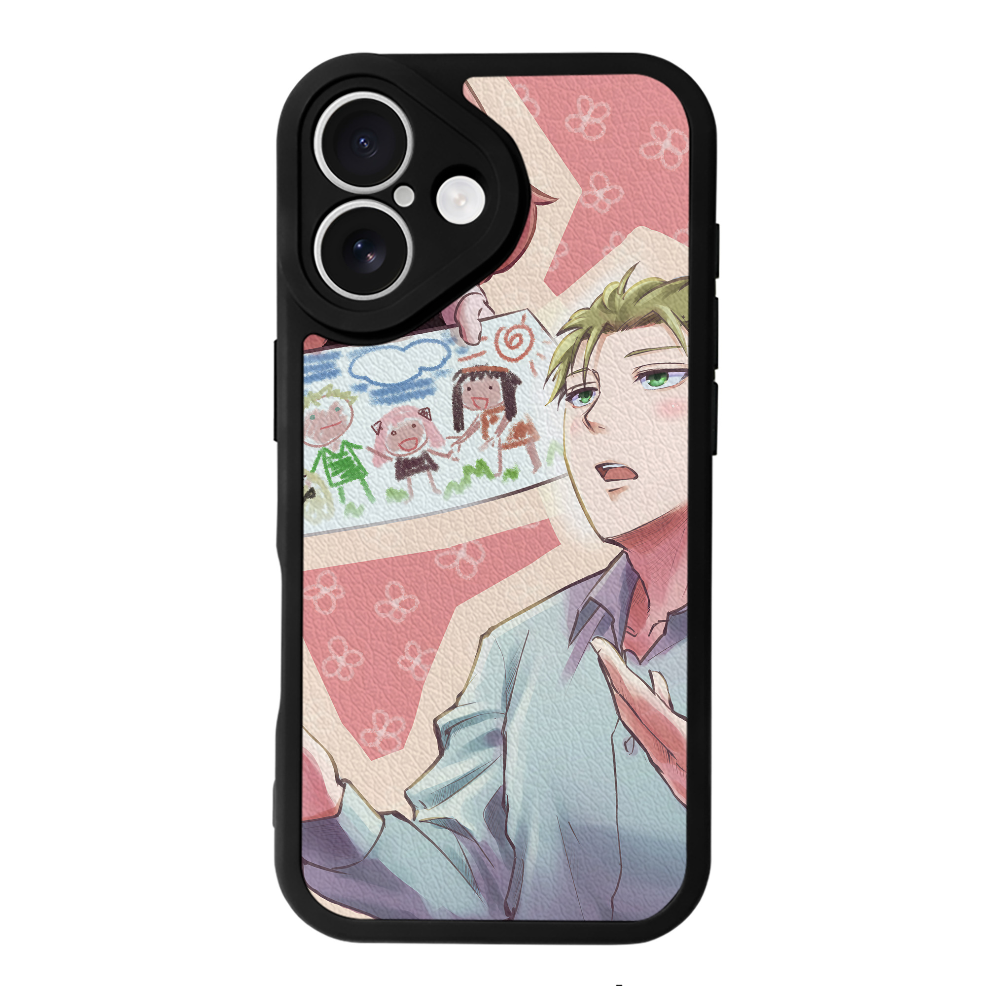 （画像用） SPY×FAMILY间谍家家酒 【iPhone 16シリーズ対応】シリコンスマホケース（レザー調） 材質：シリコン